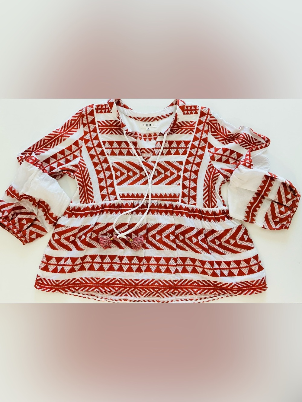 THML Boho  Blouse Sz Small